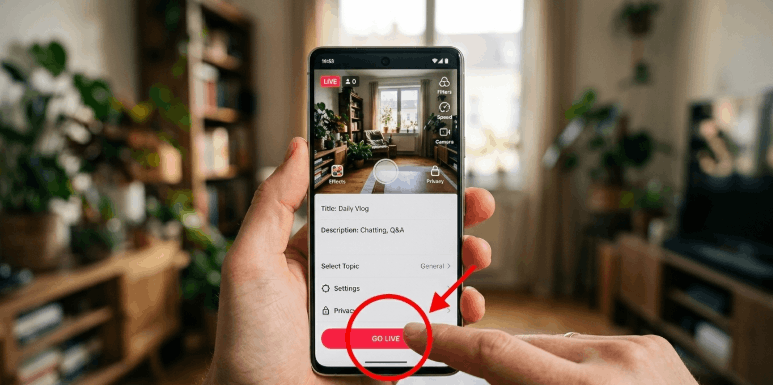 How to go Live on TikTok