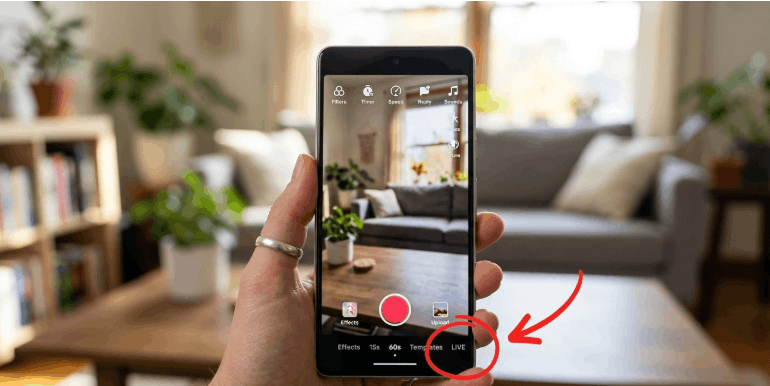 How to go Live on TikTok