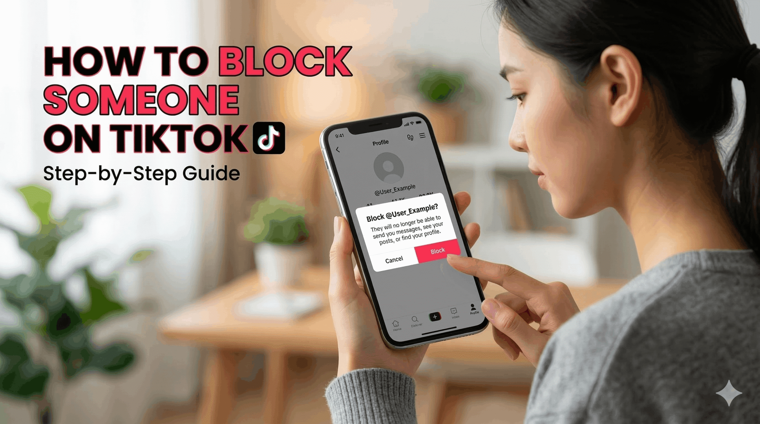 How to Block Someone on TikTok