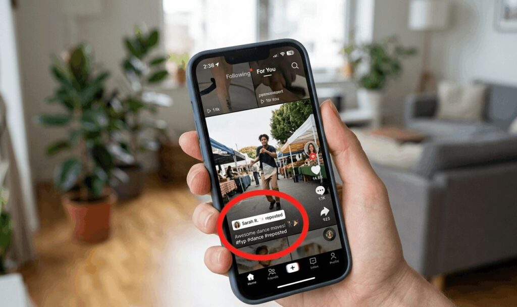 how to repost on tiktok