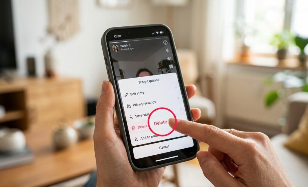 How to Delete a TikTok Story