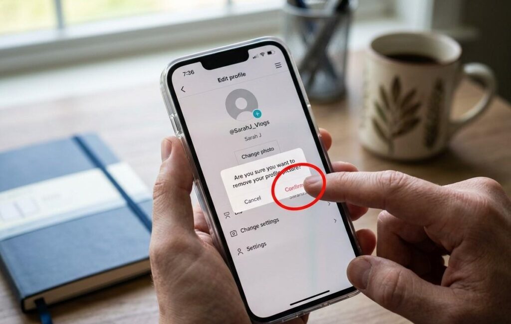 How to Remove TikTok Profile Picture