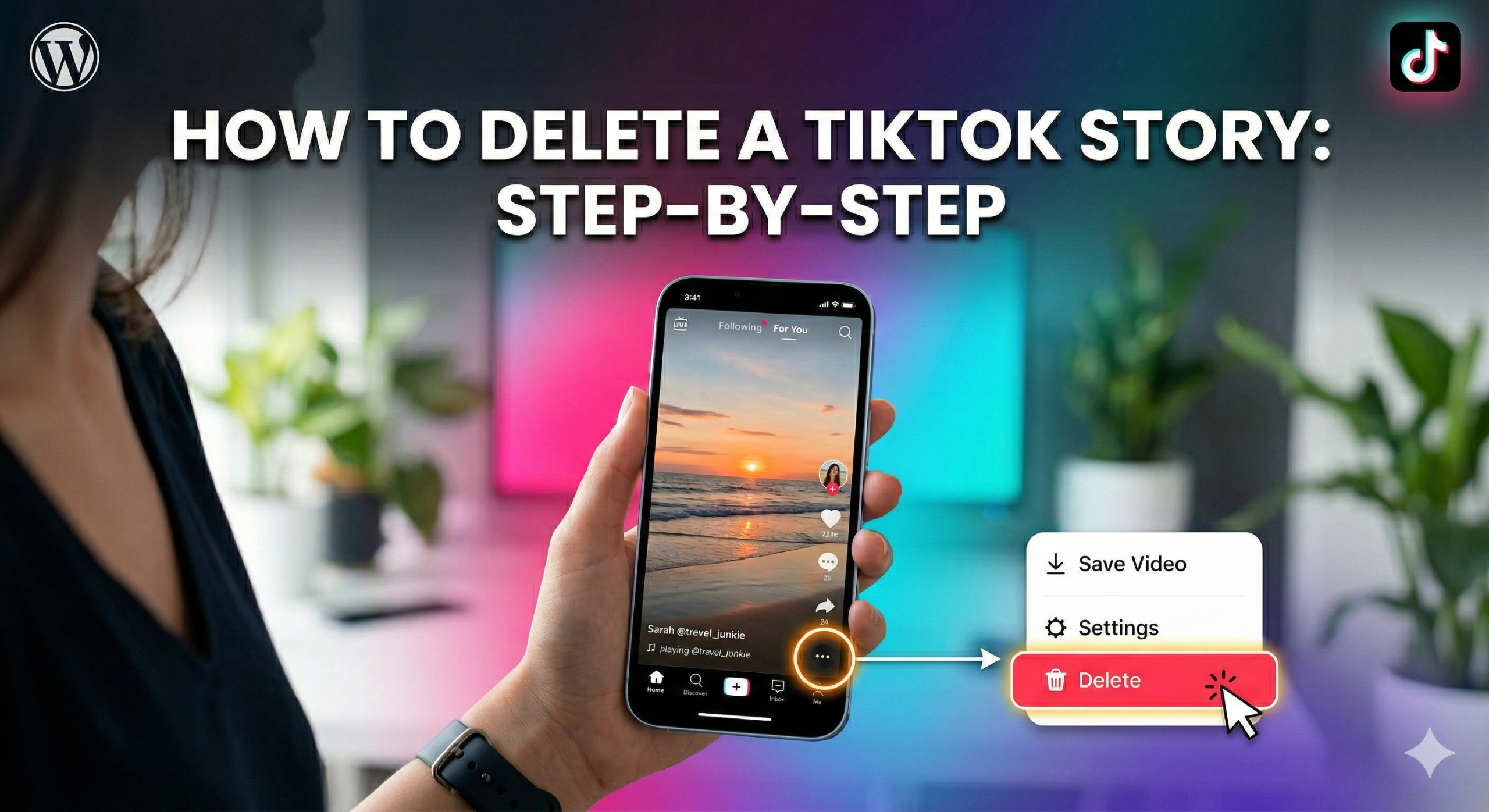 How to Delete a TikTok Story